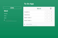 Todo App project preview