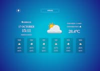 6 Day Weather Forecast project preview